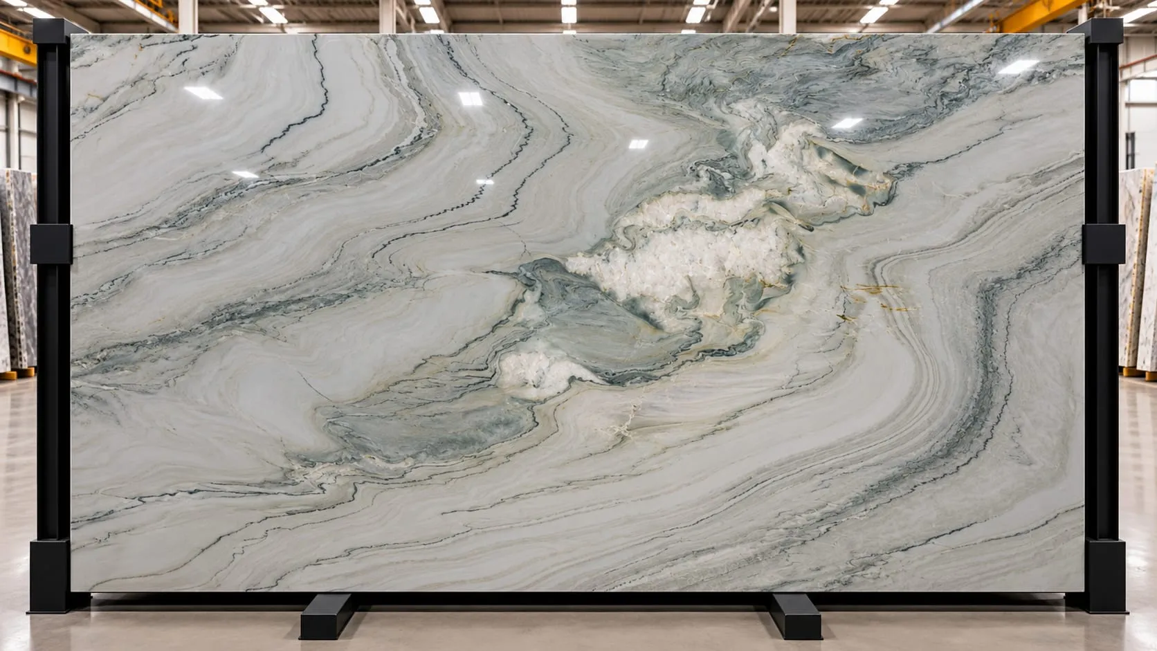 Macaubas Fantasy quartzite slab